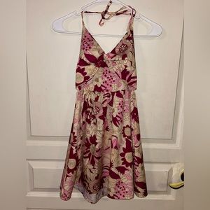 Cute small women’s floral dress.